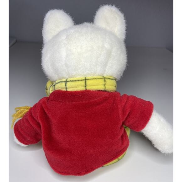 Vintage Rupert the Bear Plush Ganz Bros Heritage Collection 11” White Teddy READ - Picture 4 of 13